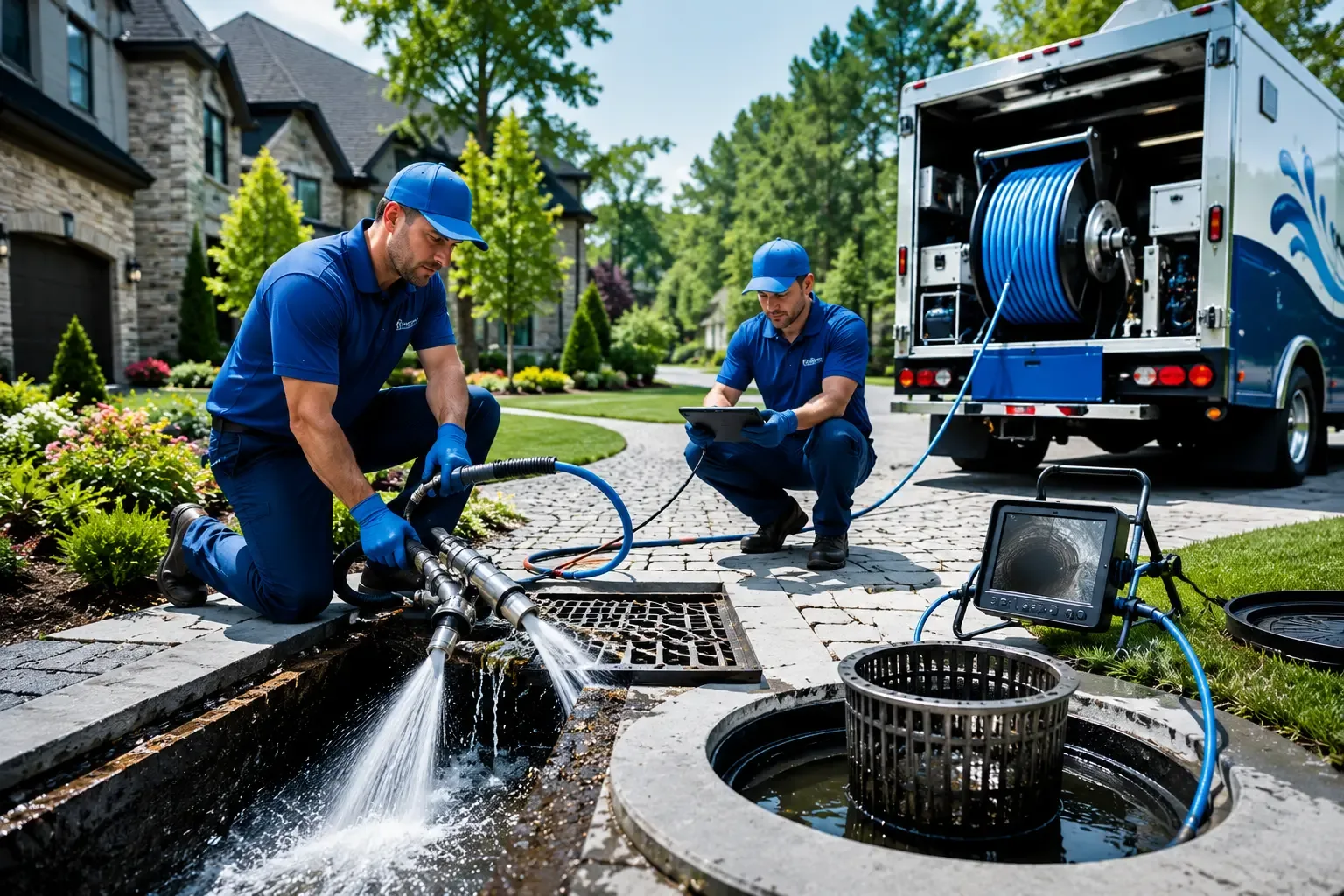 Local outdoor drain cleaning professionals in Wooster, AR