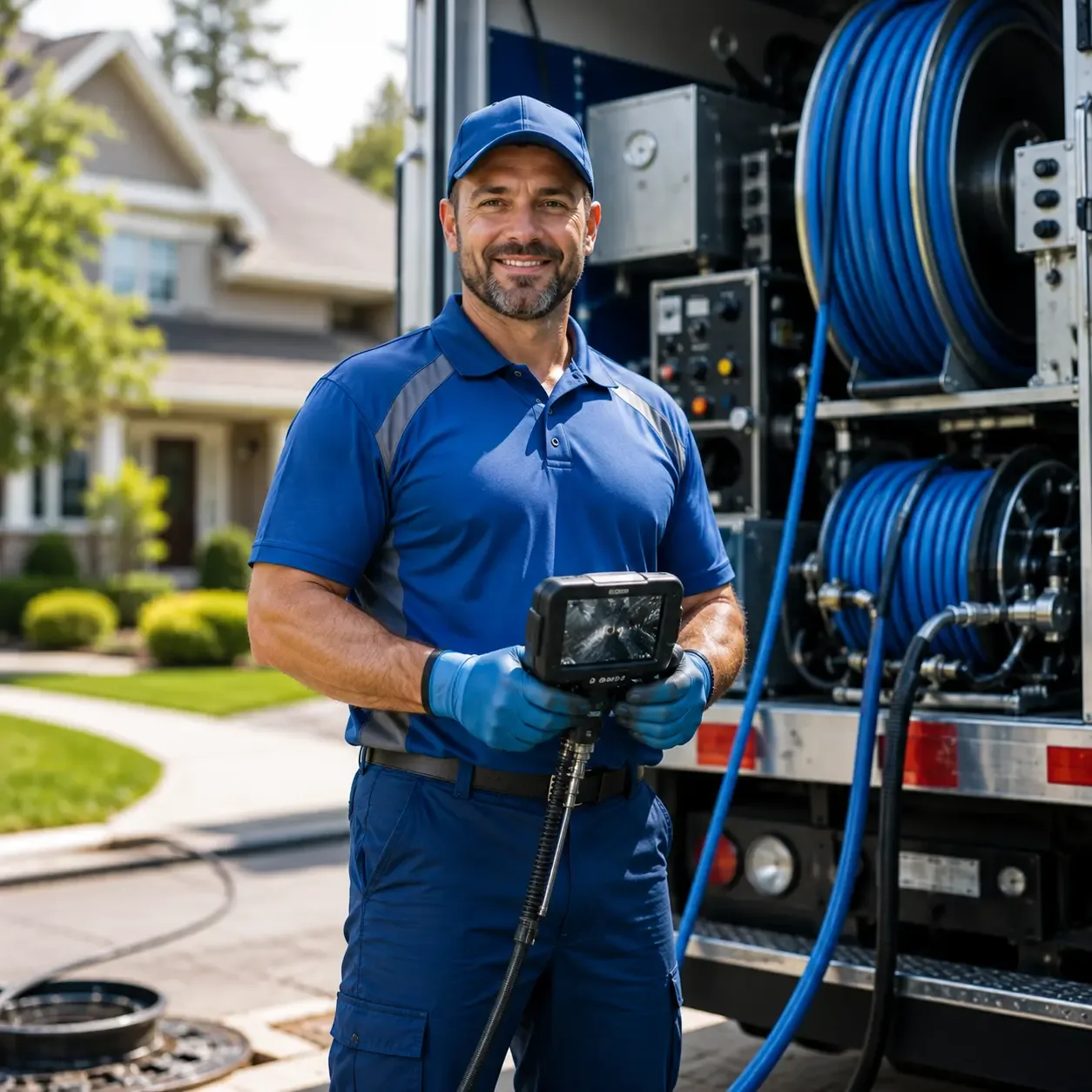 Local outdoor drain cleaning specialists in Wooster, AR